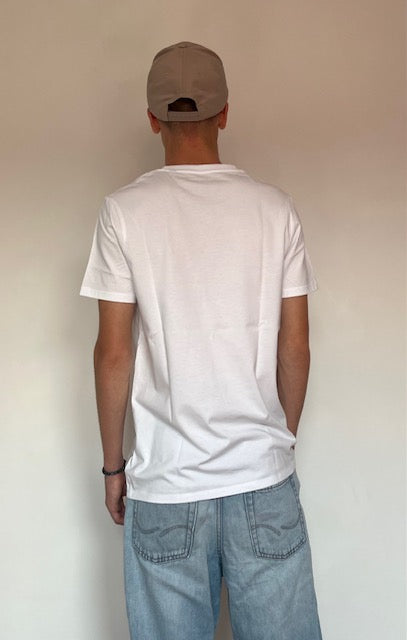 T-shirt blanc unisexe – confort essentiel au quotidien