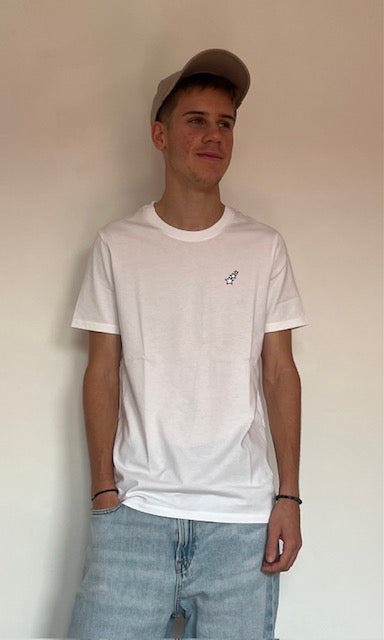 T-shirt blanc unisexe – confort essentiel au quotidien