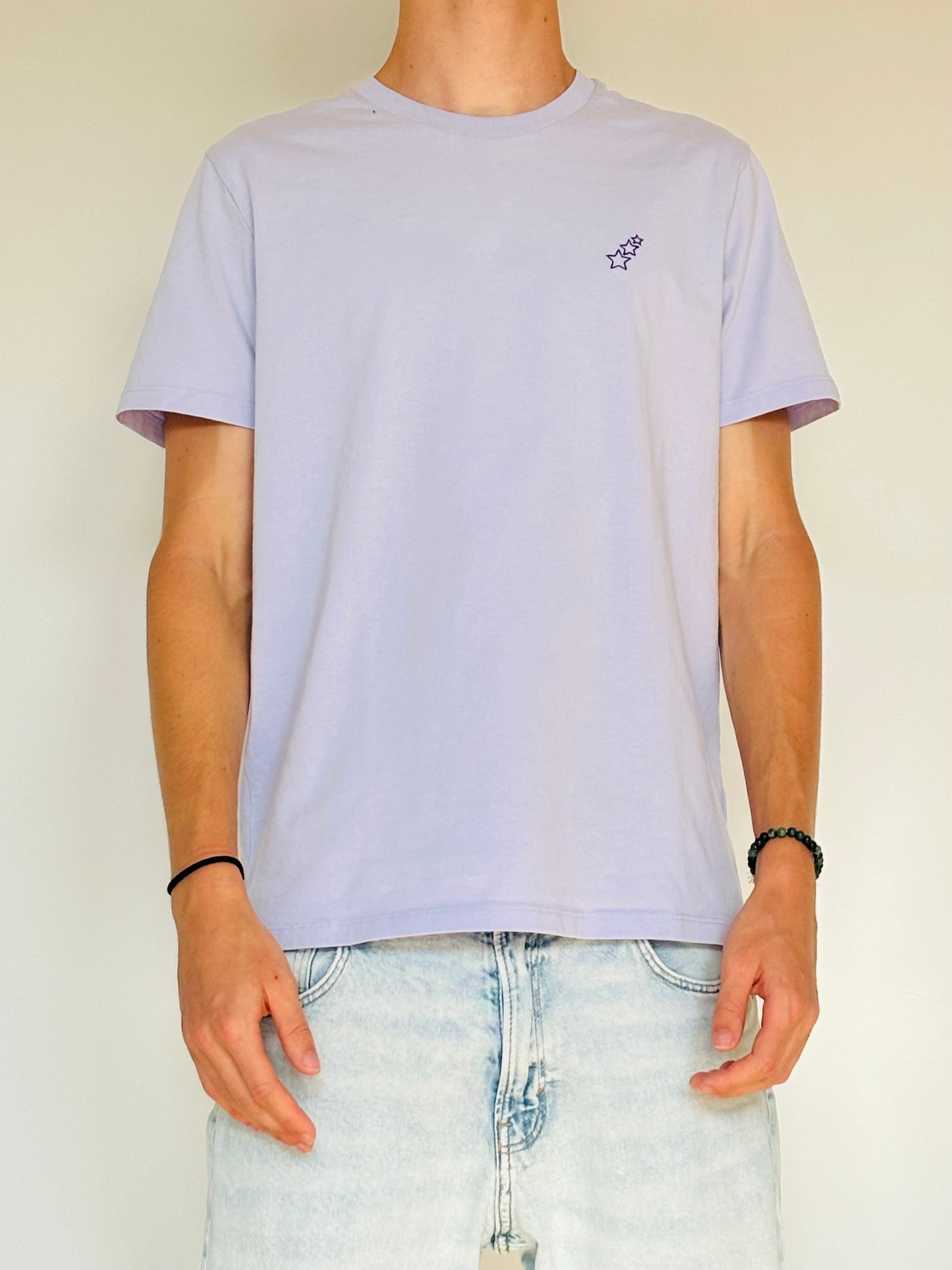 T-shirt parme unisexe – confort essentiel au quotidien